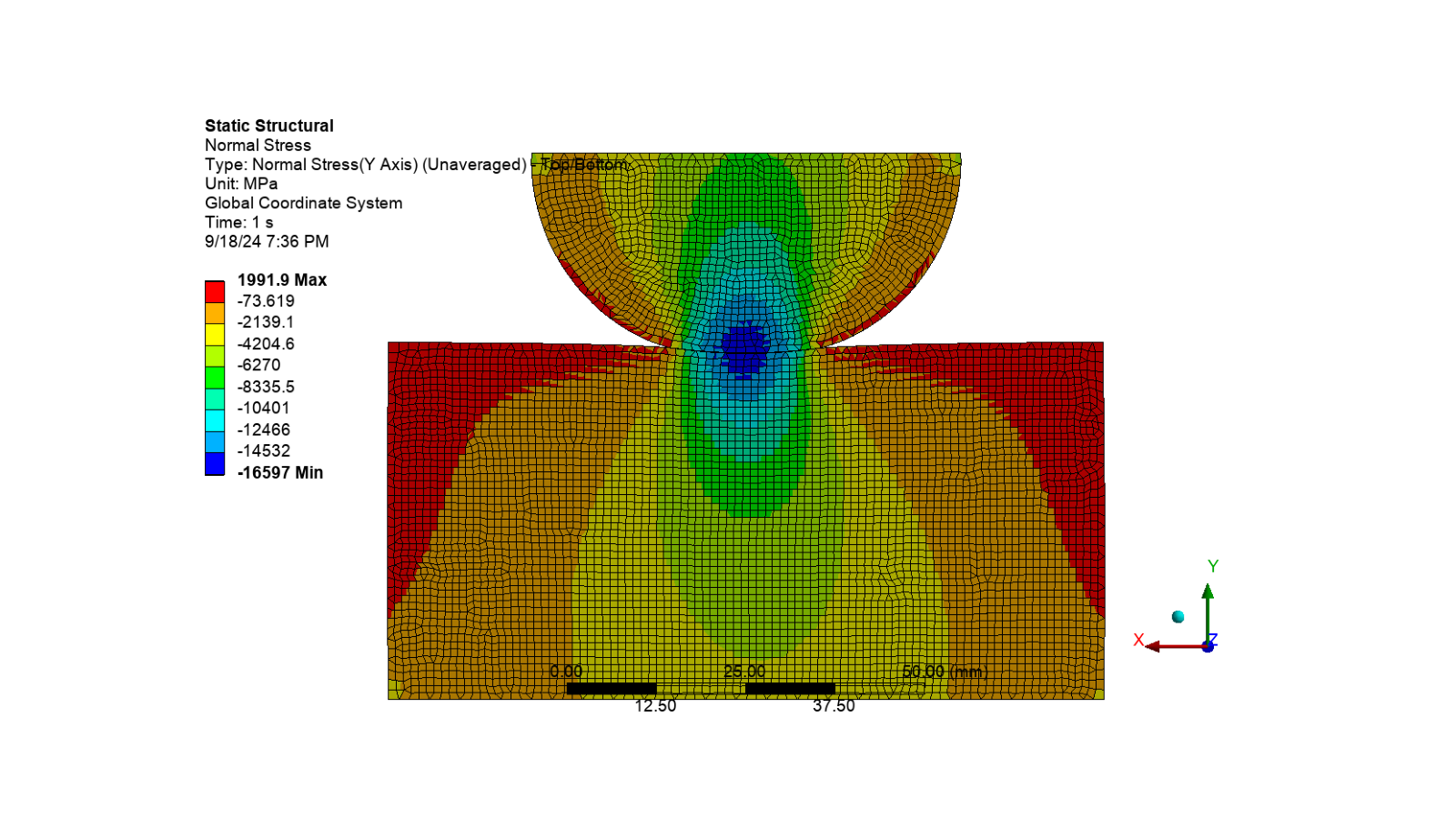 conact wear simulation