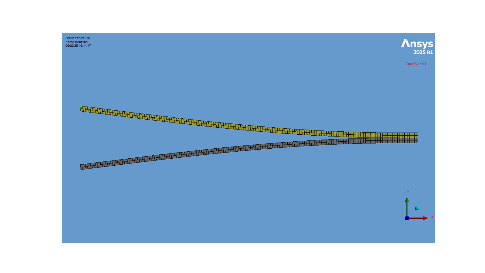 fracture analysis contact debonding